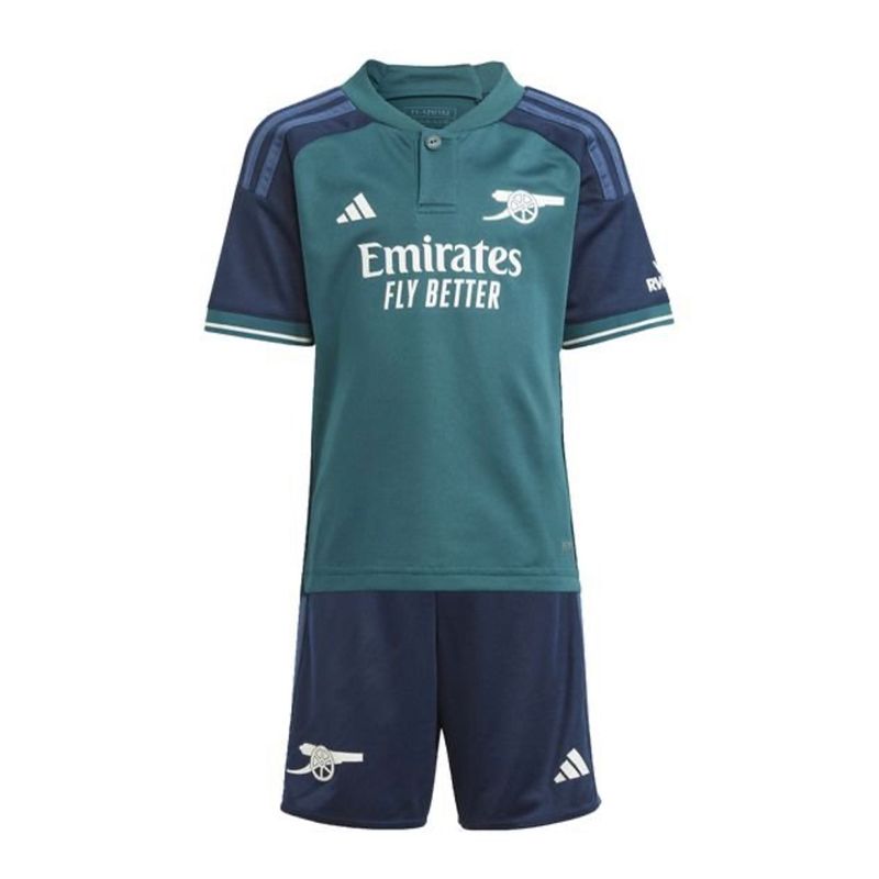 ست پیراهن و شورت فوتبال مردانه مدل آرسنال away 2024